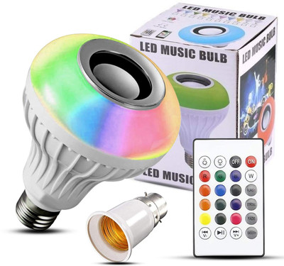 Xydrozen LED Multicolor Light Bulb with Bluetooth Speaker-K8 Smart Bulb