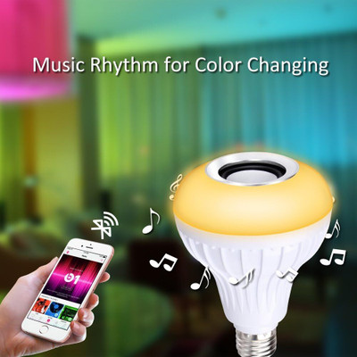 Xydrozen 12W B22 Led Bulb with Bluetooth Speaker-J7 Smart Bulb