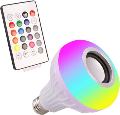 ASTOUND LED Multicolour Speaker Bulb with Bluetooth Smart Bulb
