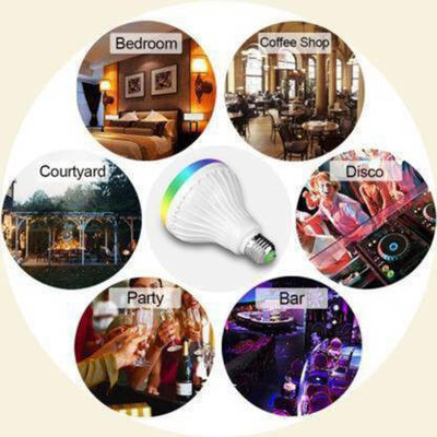 Bhanu Be ready for best party bulb with bluetooth music,and led lights Smart Bulb