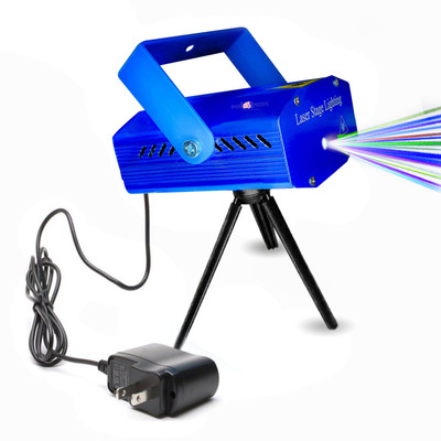 Daily Needs Shop LED Strobe Stage Light Sound Laser Projector With 6 Modes Effects