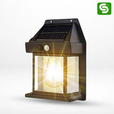 ESYSENSE ESY-P37 | Motion Sensor Wall Mount Solar Panel Light Outdoor, IP65, Pack of 1 Motion Sensor Light