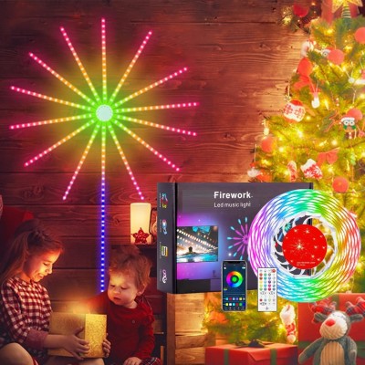 WunderVoX Smart Firework LED Lights-Multicolor Light Strip