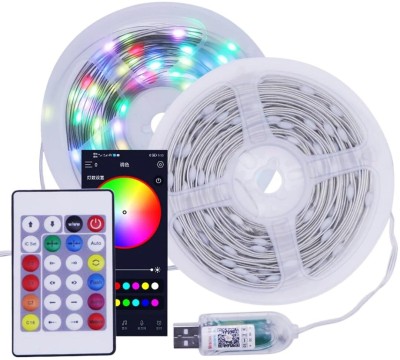 Nirvaana Smart RGB Fairy String Light with Music Sync Smart APP Control 5V USB CopperWire Light Strip