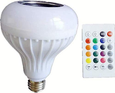 ASTOUND Colour Changing Bluetooth Speaker LED Music Light Bulb Lamp with Remote Control Smart Bulb