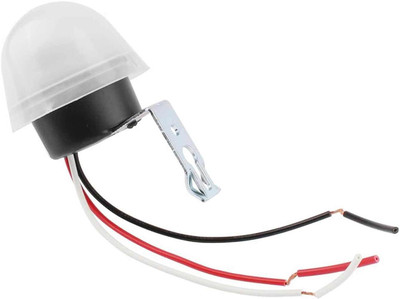 amiciSmart Automatic On/Off for Light,Photocell Sensor for Light Control,12V Street Light Smart Sensor Light