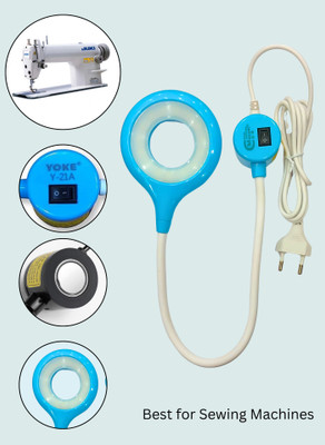 Wiselife Ultra-Bright Adjustable Round LED for Sewing Machines–EnergyEfficient & Portable