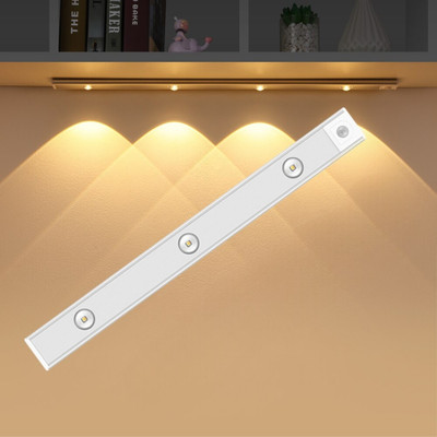 VOLTegIC Magnetic Under Cabinet Lights Strip Wireless Stick Up Motion Sensor Light