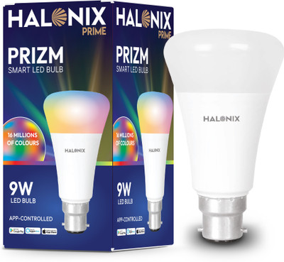HALONIX Wi-Fi PRIZM 9W B-22 Million Colors Led Smart Bulb For Rs. 349 @ 83 %