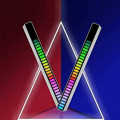 RHONNIUM RGB Sound Control Pickup Rhythm Light Smart Sensor Light