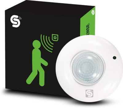 ESYSENSE 360° Ceiling Mount Motion Sensor, PIR Motion Detector with 6M Detection Range Smart Sensor Light