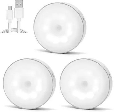 NKPR Step Light Wall Lamp With Bulb(Pack of 3)