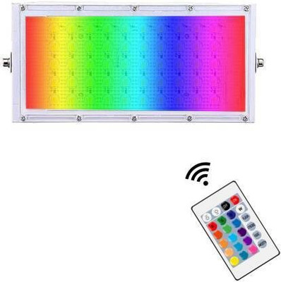 spark world 50 Watts RGB LED Flood Light Bulb Brick Color Changing Floodlight Indoor Smart Bulb