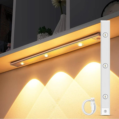 VOLTegIC 40Cm Wireless Closet Light, 1500Mah Rechargeable Motion Sensor Light