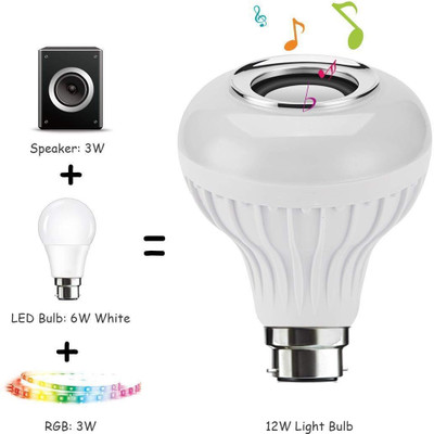 Xydrozen Music Bulb12-Watts LED -S2 Smart Bulb