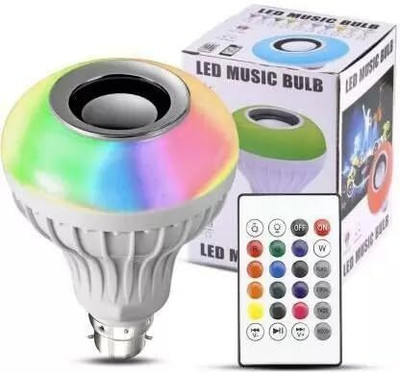 ASTOUND RGB Bulb Lamp B22 Holder Speaker Night Light Smart Bulb