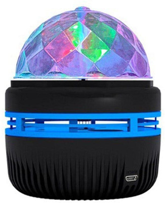KolorFish Mini Disco Light USB Powered, Small DJ Strobe Light with 16 Colors Motion Sensor Light