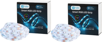 HALOX STAY CONNECTED Waterproof Wi-Fi Multi. Smart LED Lights 5 Meter Work with Alexa,Google- Pack 2 Light Strip
