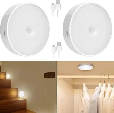 onway Led Motion Sensor Light, USB Rechargeable Nightlight, For Home, Stairs, Kitchen Smart Sensor Light