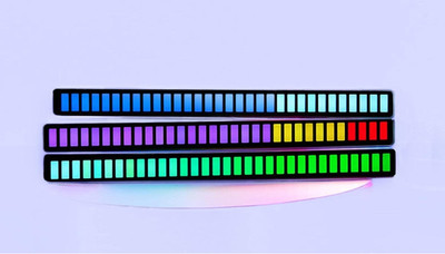 RHONNIUM Creative LED Light RGB Rechargeable Sound Control Light-bv Smart Sensor Light