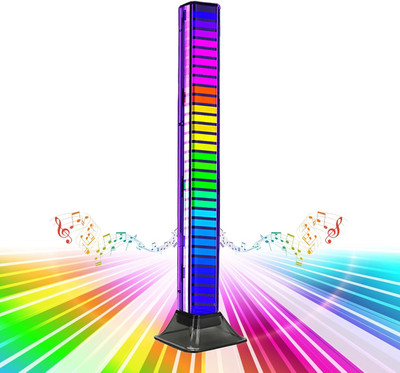 ASTOUND Desktop Car TV Rhythm Lights 32 LED 18 Colors o Spectrum Smart Sensor Light