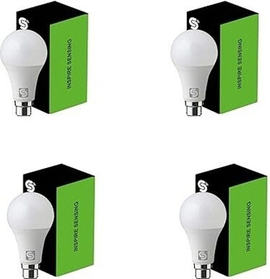 ESYSENSE (ESY-L01-10W) | B22 Motion Sensor bulb, 10W Auto on off bulb, 6500k, Pack of 4 Motion Sensor Light
