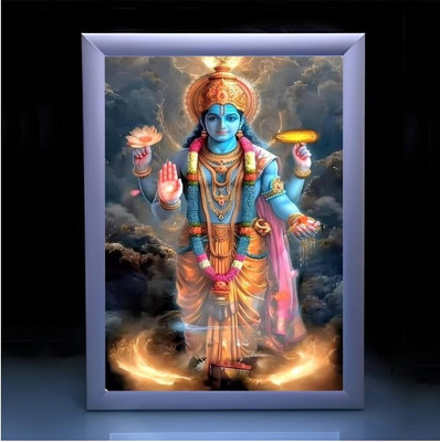 LSI Lord Vishnu LED Photo Frame for wall Smart Bulb