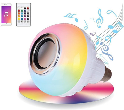 ZYNATY Multi Color Changing RBG Led Music Light Bulb Smart Bulb