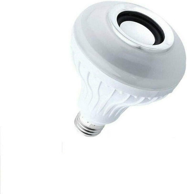 Xydrozen Bluetooth Speaker LED Music Light Bulb Lamp with Remote Control -I8 Smart Bulb