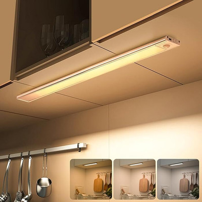 VOLTegIC USB Rechargeable Cabinet Lights Motion Sensor Light