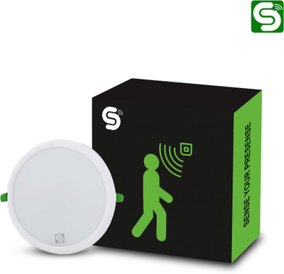 ESYSENSE 15W Motion Sensor Panel Light, Surface Mount Light, Auto On Off Light, 6500K Smart Sensor Light