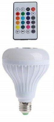 spark world IX®-166-AQ-LED Multicolor Light Bulb with Bluetooth Speaker and Remort Control Smart Bulb