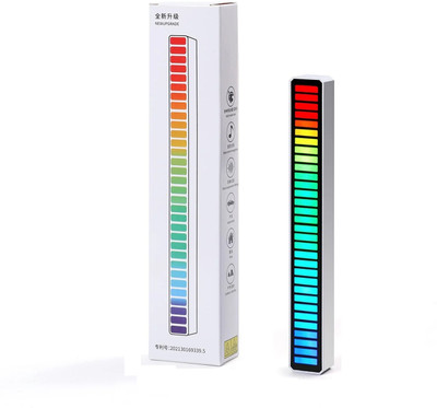RHONNIUM Upgraded 32 Bit Colorful Sound Pickup Ambient Lights with App Control Smart Sensor Light