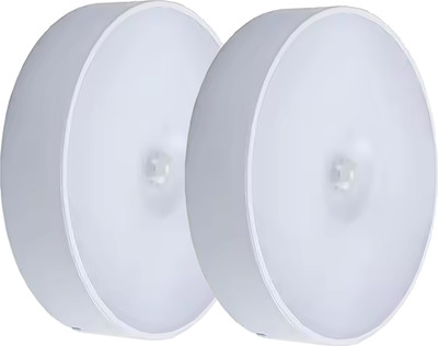 CrackPunk Light for Home USB Charging Wireless 2 LED Body Induction Lamp Self-Adhesive Motion Sensor Light