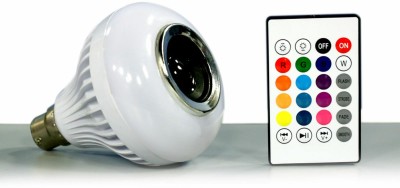 IMMUTABLE TRENDING Bluetooth Speaker Music Light Bulb + Rgb Light Ball Bulb NM12 12 W Bluetooth Home Audio Speaker(Multicolor, 2.1 Channel)