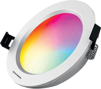 HomeMate WiFi Smart LED Downlight | 9 Watt | 16 Million Colors + Warm and Cool White Ceiling Lamp