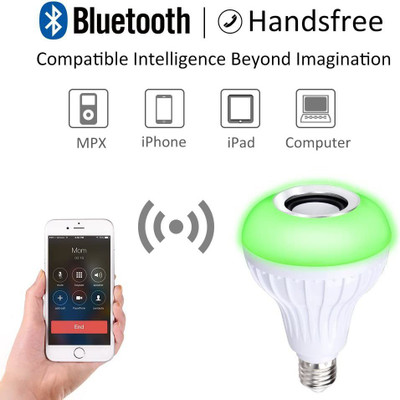 ASTOUND LED Multicolour Speaker Bulb with Bluetooth Smart Bulb