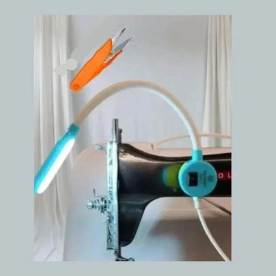 LYSOO SMT-7 LED Light Kit for Sewing Machines by Yoke – Flexible Arm with Magnet Base