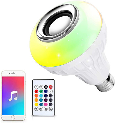 Xydrozen Smart Speaker LED Music Light Bulb Lamp with Remote Control -V4 Smart Bulb