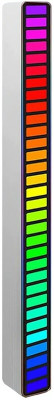 RHONNIUM RGB Sound Reactive LED Light Bar, Sound Control Light Smart Sensor Light