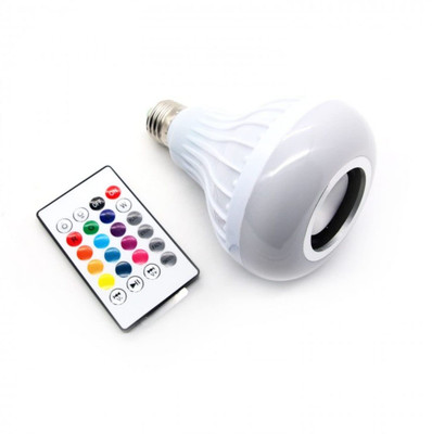 Xydrozen RGB Music Bulb, B22 Base Color Changing with Remote Control-E3 Smart Bulb