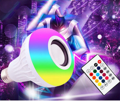 ASTOUND Smart Bluetooth Speaker LED Music Light Bulb Lamp with Remote Control Smart Bulb