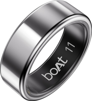 boAt Smart Ring Active Plus, Health Monitor, Stylish Design, 5ATM, Skin Temp Monitor Smart Ring(11, Radiant Silver) deal from flipkart boAt Smart Ring Active Plus, Health Monitor, Stylish Design, 5ATM, Skin Temp Monitor Smart Ring(11, Radiant Silver) deal from flipkart