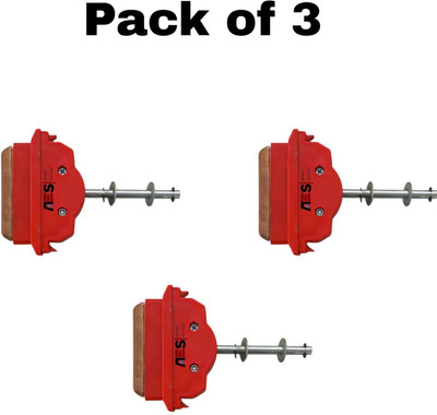 AES 125A EOT Crane Current Collector Holder Pack of 3Nos Smart Switch(Red)