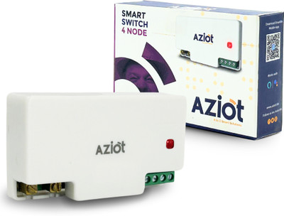 AZIOT 4 node Retrofit Smart Switch(White)