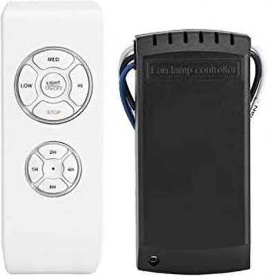 Blackt Electrotech (BT161F) 3speed Remote Control Switch Kit For Ceiling Fan With Speed Regulator Smart Switch(Black)