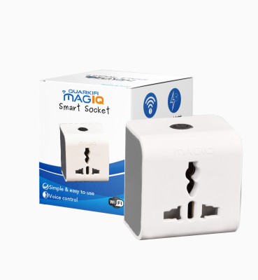 Quarkifi Magiq Smart 10A Socket Smart Plug(White)