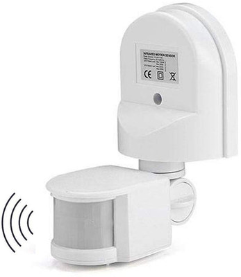 GIANT IMPEX GIANT IMPEX PIR Energy Saving Light with 180 Degree Wall-Mount Smart Switch(White)
