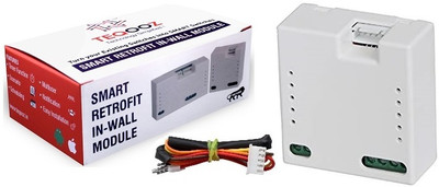 TEQOOZ Smart Switch Retrofit Module (WiFi) : 4 Switch | Smart Life App, Alexa, Google | 16 A Four Way Electrical Switch(Pack of 1 Number of Switches - 4)
