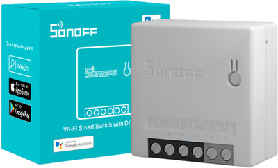 Ledgebit MINIR2 WiFi Smart Switch (Upgraded) | 10A | Alexa & Google Control | Smart Switch(White)